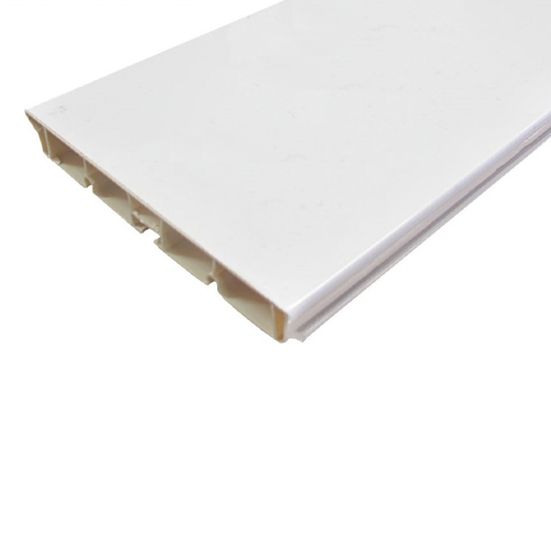 PVC Plinth white h100mm - 4m