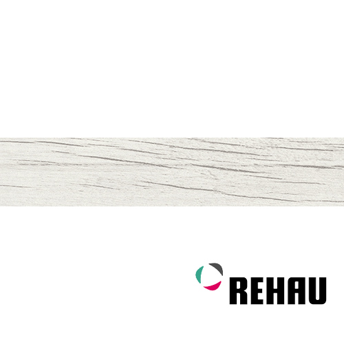 H1122 ST22 ABS edge band 22х0.4 mm - Whitewood | Rehau