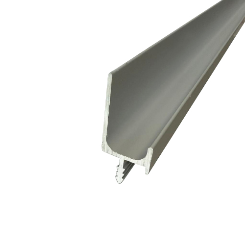 Алуминиева кант дръжка матхром хоризонтален монтаж 3м