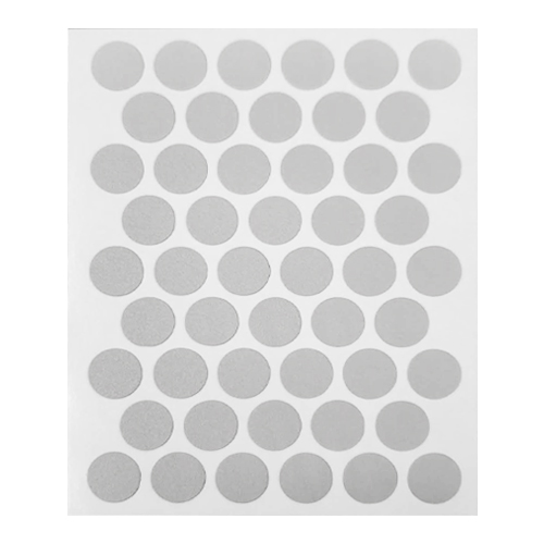 0288 (D123) Светло сиво – Лепящи тапи ø14 mm