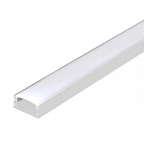Aluminium Led Profile outdoor installation - White with matte cover 3m