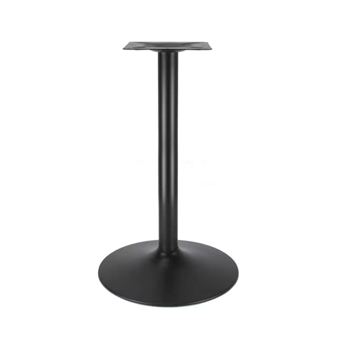 Table Leg medium round Black Ф76 H730