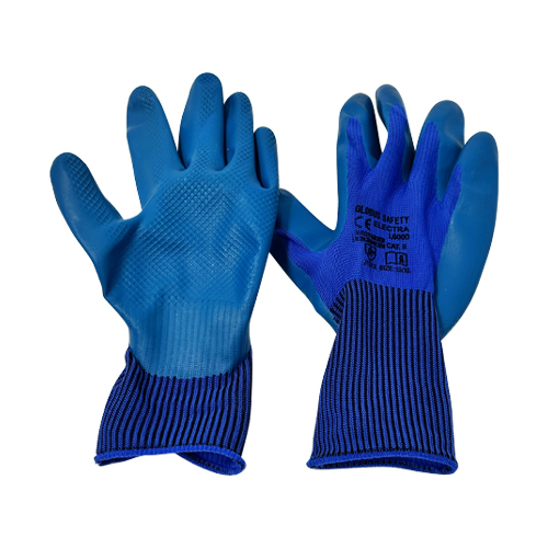 work gloves ELECTRA fused in nitrile foam, breathable back - size 10