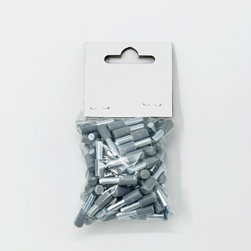 Рафтоносач ф5 метал+ПВЦ Сив (100 бр.)