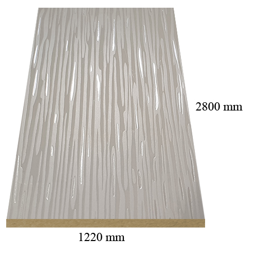 Ultiface Drop - Cashmere - Melamine coated 18 mm MDF