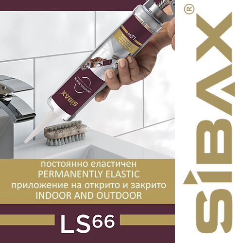 SIBAX LS66 Universal silicone selant – 280gr Transparent