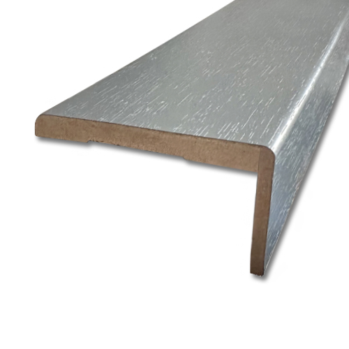 PG1418 Антрацит Пора 80 mm MDF г-образен перваз