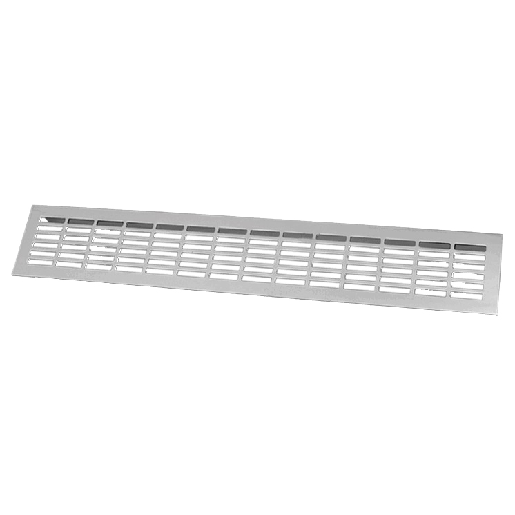 Air Vent Grill M.Chrome 80x480mm