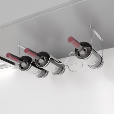 Countertop Bottle Holder Black